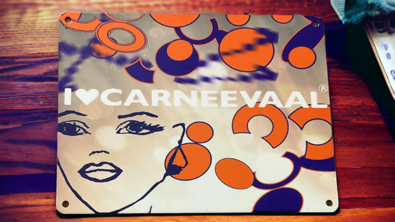 Decorative Carnival Art Signs - Burnt Umber