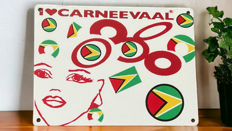 Decorative Carnival Art Signs - Guyana
