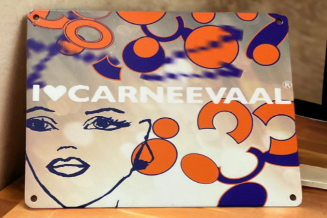 Decorative Carnival Art Signs - Burnt Umber