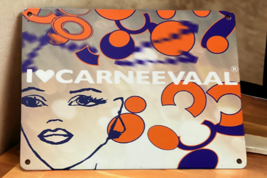 Decorative Carnival Art Signs - Burnt Umber