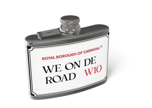 Tings - We On De Road - Hip Flask