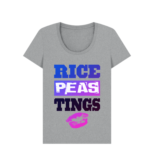 Athletic Grey Women\u2019s t-shirt - Luminous Pink