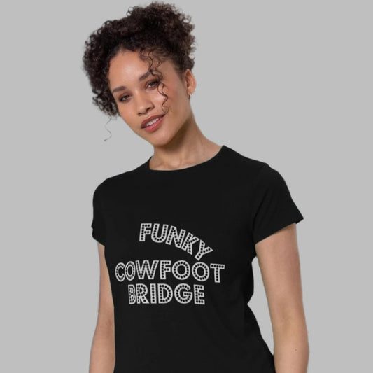 Women’s t-shirt - Funky Cowfoot Bridge