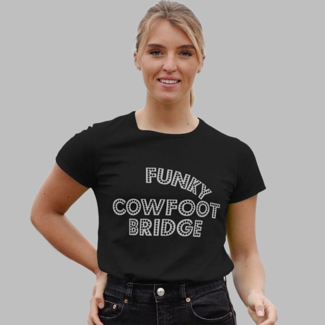 Women’s t-shirt - Funky Cowfoot Bridge