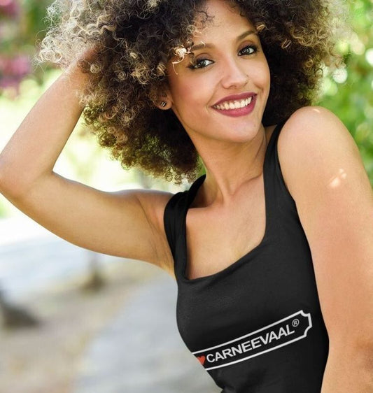 Black tank vest cotton top