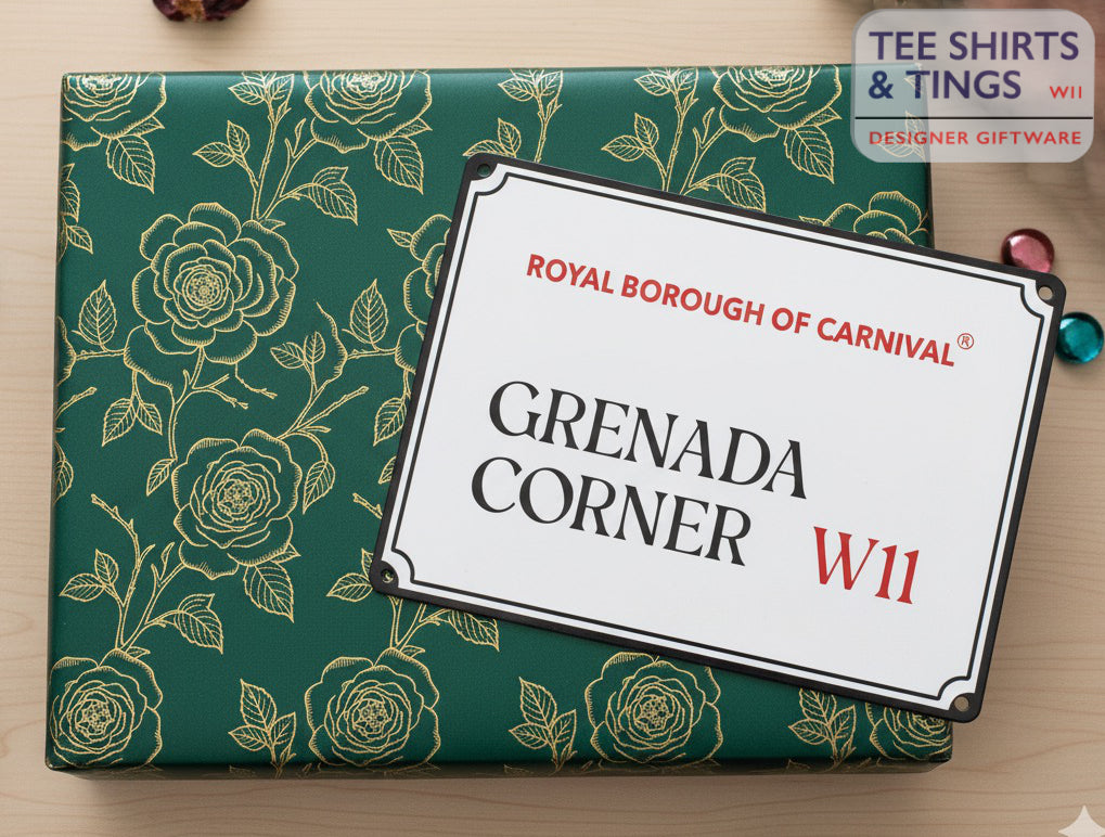 Decorative Carnival Street Signs - Grenada Corner