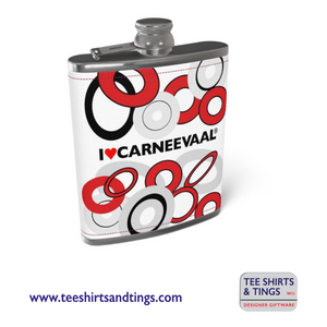 I ❤️ CARNEEVAAL®️ - Hip Flask