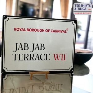 Metal sign bundle - JAB JAB TERRACE ft Royal Borough of Carnival®️