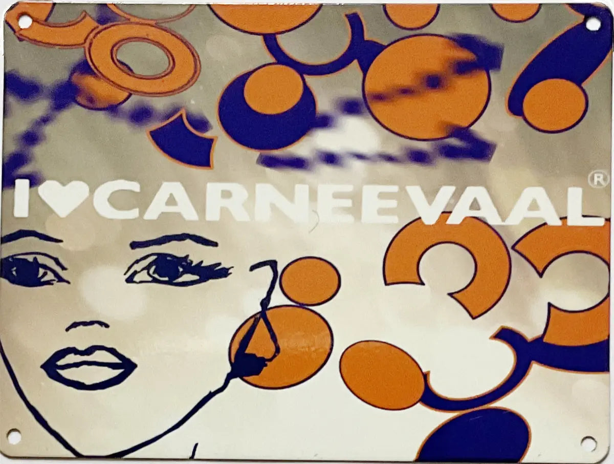 Decorative Carnival Art Signs - Burnt Umber