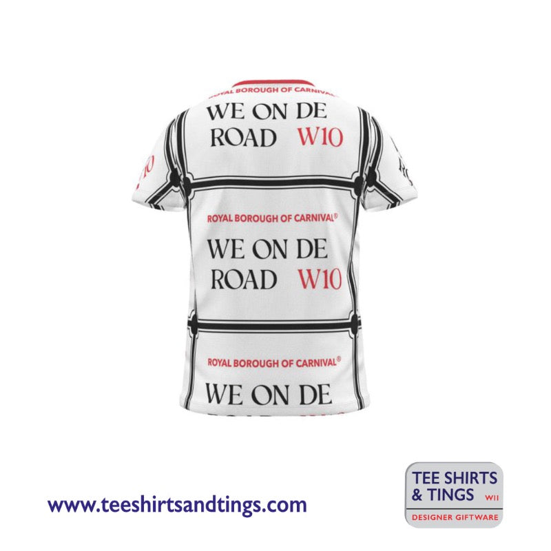 We On De Road - tee-shirt  - limited edition - ft Royal Borough Of Carnival- registered design